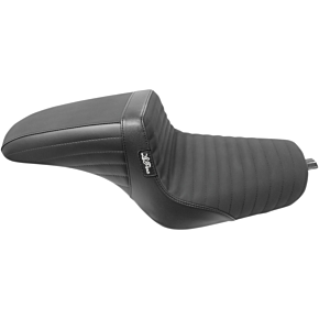 Le Pera Kickflip Seat - Pleated w/ Gripp Tape - Black - XL '10-'21 LK-596PTGP