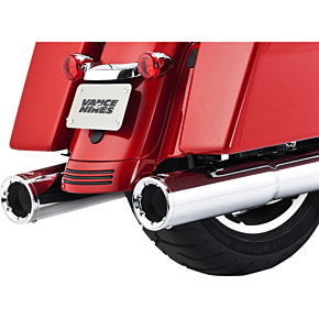 Vance  Hines Hi-Output Mufflers - Chrome 16463