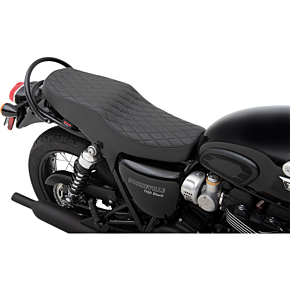 Z1r Retro Seat - Diamond - Vinyl - Black 0810-2217