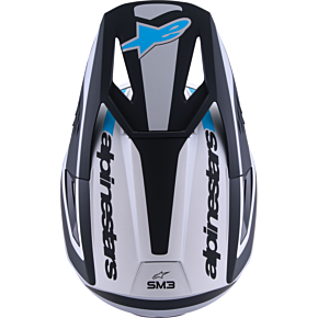 SM3 Helmet - Heat - Matte Silver/Blue/Black - 2XL 8301026-1949-XXL