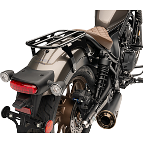 Solo Luggage Rack - Tube - Black - Rebel 300/500 02-4108B