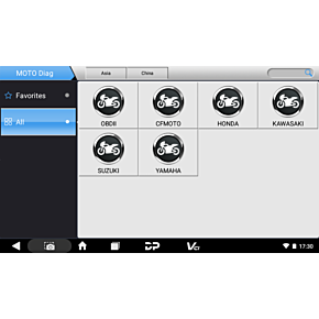 Diagnostic Tool System - MOTO Mini - Asian CANMTMNASN