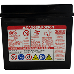 Battery - YTZ6V YUAM726ZS