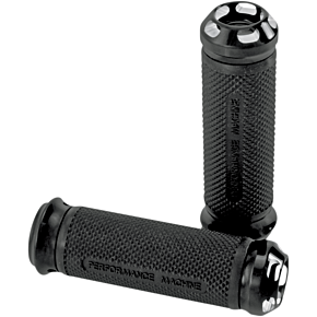 Performance Machine Pm Grips - Apex - Elite - TBW - Black 0063-2044-BM