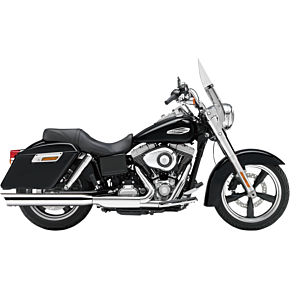 Scalloped Muffler - Chrome - '12-'16 FLD 6209