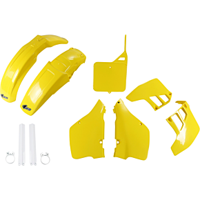Body Kit - OEM Yellow/White - Suzuki - RM '89-'91 SUKIT399F@999