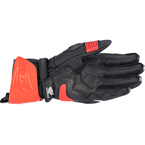 Honda GP Pro R3 Gloves - Black/Bright Red/Blue - Medium 3556223-1317-M