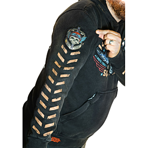 Flight and Fight Hoodie - Black - 3XL HD84076XXXL