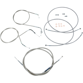 Cable Line Kit - 18" - 20" - XVS1300 - Stainless Steel BA-801300KT-18