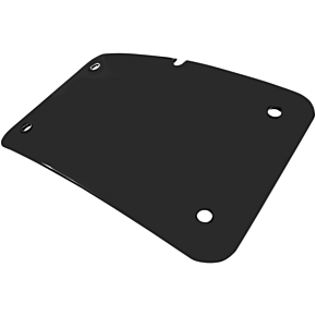 3 Hole License Plate Mount - Harley Davidson - Black CV4640BMT
