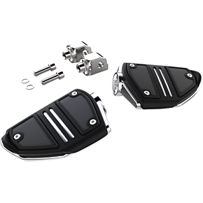 Twin Rail Footpeg - With Mount - Chrome - Softail 61406