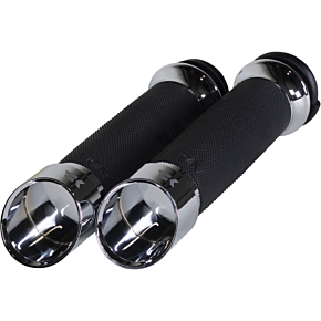 Khrome Werks Grips - Edge - Custom Contour - TBW - Chrome 500160