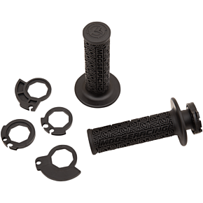 Moose Racing Black/Gold Moose Lock-On Grips