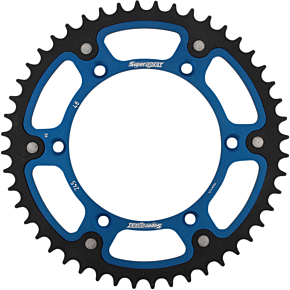 Supersprox Stealth Rear Sprocket - 48 Tooth - Blue - Yamaha RST-245-48-BLU