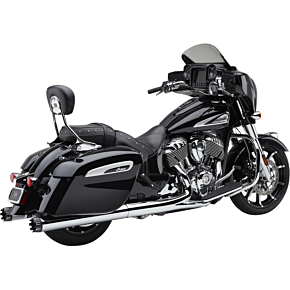 Dual Cut Muffler - Indian - Chrome 5206