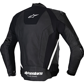 Missile v3 Leather Jacket - Black/White - US 44 / EU 54 3100125-12-54