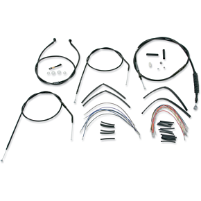 BURLY BRAND Control Kit - 16" Ape Hanger Handlebars B30-1001
