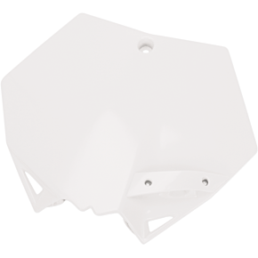 Cycra Stadium Number Plate - White 1CYC-0800-42