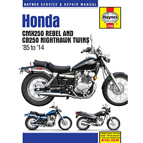 Haynes Manual - Honda Rebel/Nighthawk '85-'16 M2756
