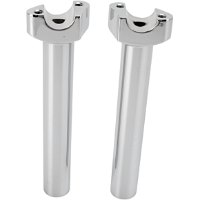 Risers - Straight - 8" - Chrome 0602-0402