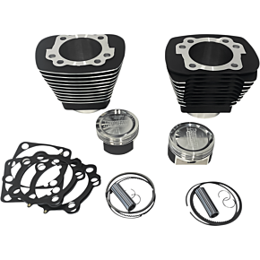 Cylinder Kit - 1250 cc - Black with Highlighted Fins RP201-414W