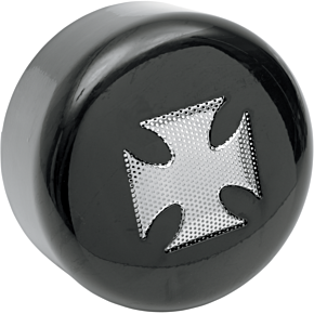 Horn Cover - Cross - '91-'19 - Black 2107-0029