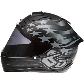 ATS-1R Helmet - Patriot - Black - Large 30-0607