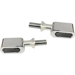 Marker Light - Smoke/Amber - Chrome 2040-2775