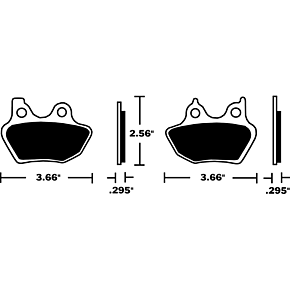 Dp Brakes Sintered Brake Pads - DP918 DP-918