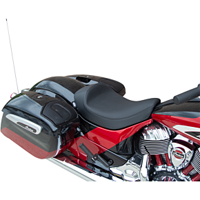 Drag Specialties Solo Seat - Smooth - Vinyl - Chief 0810-2265