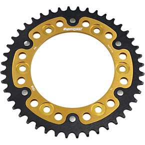 Supersprox Stealth Rear Sprocket - 44 Tooth - Gold - Honda RST-1308-44-GLD