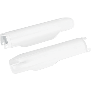 Ufo Fork Slider Protectors - White HO03672041