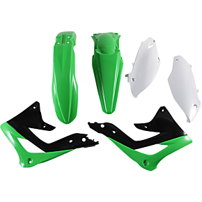 Acerbis Plastic Body Kit - OE '12 Green/White/Black - KX450F