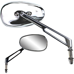 Parts Unlimited Billet Chrome Mirror