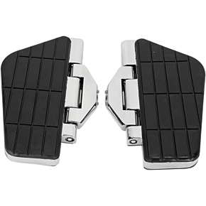 Parts Unlimited Engine Guard Boards - Chrome