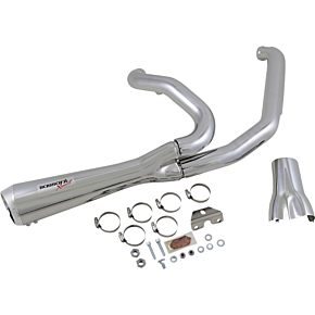 Short 2:1 Exhaust for FL - Chrome 1F42R