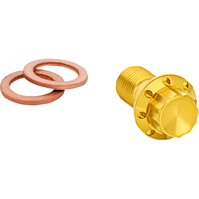 Banjo Bolt - M10x1.0 - Gold 300-829
