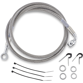 Brake Line - Front - Stainless Steel 1204-2750