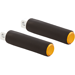 Knurled Foot Pegs - Gold - FL/FX '18-'25 07-953