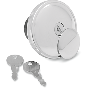 Gas Cap - Vented Locking - Chrome 0703-0230