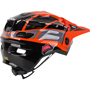 Child Maya Full Face Helmet - Race - Gloss Orange/Gray/Black - OS 0221923312