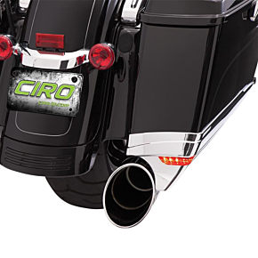 Ciro Saddlebag Extensions - '14-'21 - Chrome 40110