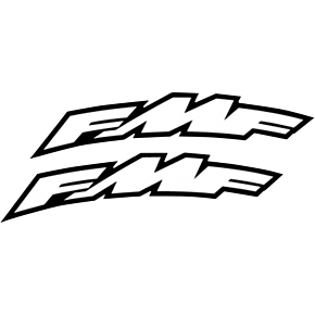 FMF RACING Fender Sticker - Large