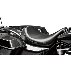 Le Pera Silhouette Solo Seat - Smooth - Black - FL '08+ LK-857