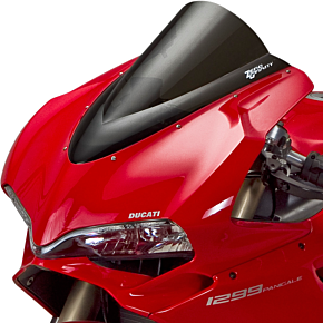 Zero Gravity Double Bubble Windscreen - Smoke - Panigale 1299