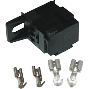 25 Amp Micro Relay Socket Kit with Terminals NSRS-M01