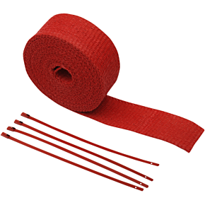 Exhaust Wrap - Red - 2x25 CPP/9068R