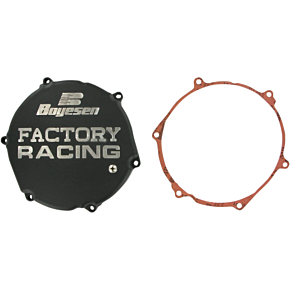 Clutch Cover - Black - Kawasaki CC12B