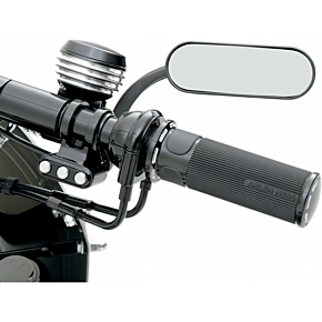 Mirror - Micro - Mini - Side View - Oval - Black - Right 13-413