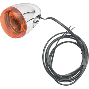 Turn Signal - Chrome/Amber 8887A